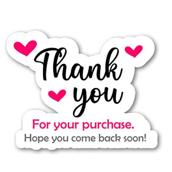 Thank You Stickers - Picture 2 of 2